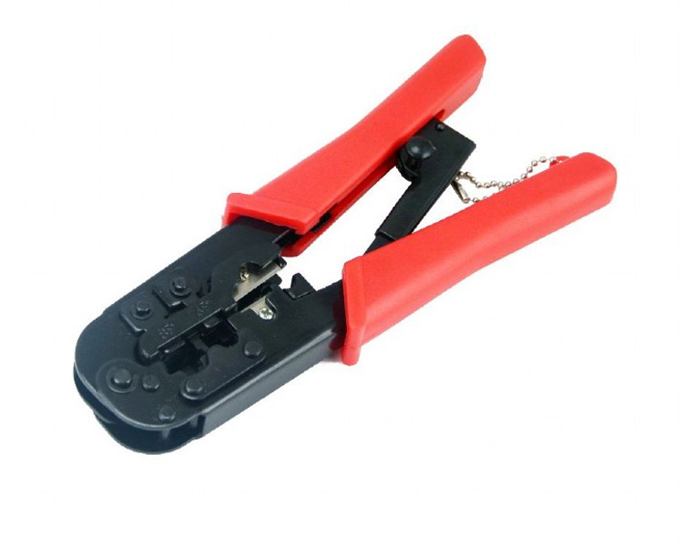 ჯეკონატორი: Universal Modular crimping tool & cutting tool RJ45, RJ11, RJ13