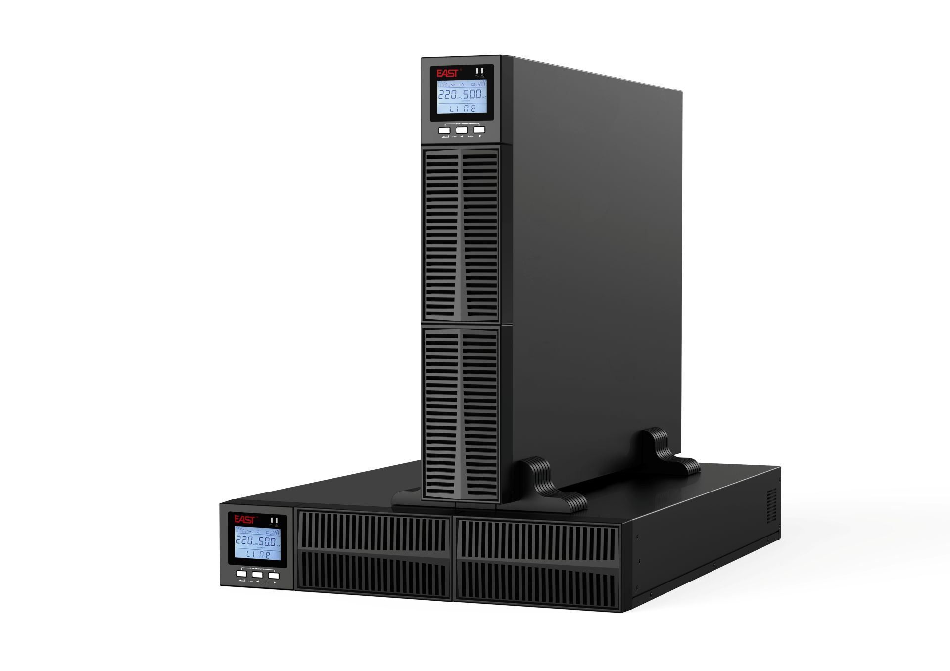 EAST UPS - 3KVA/2700W On-Line RT, with integrated 6x9Ah battery