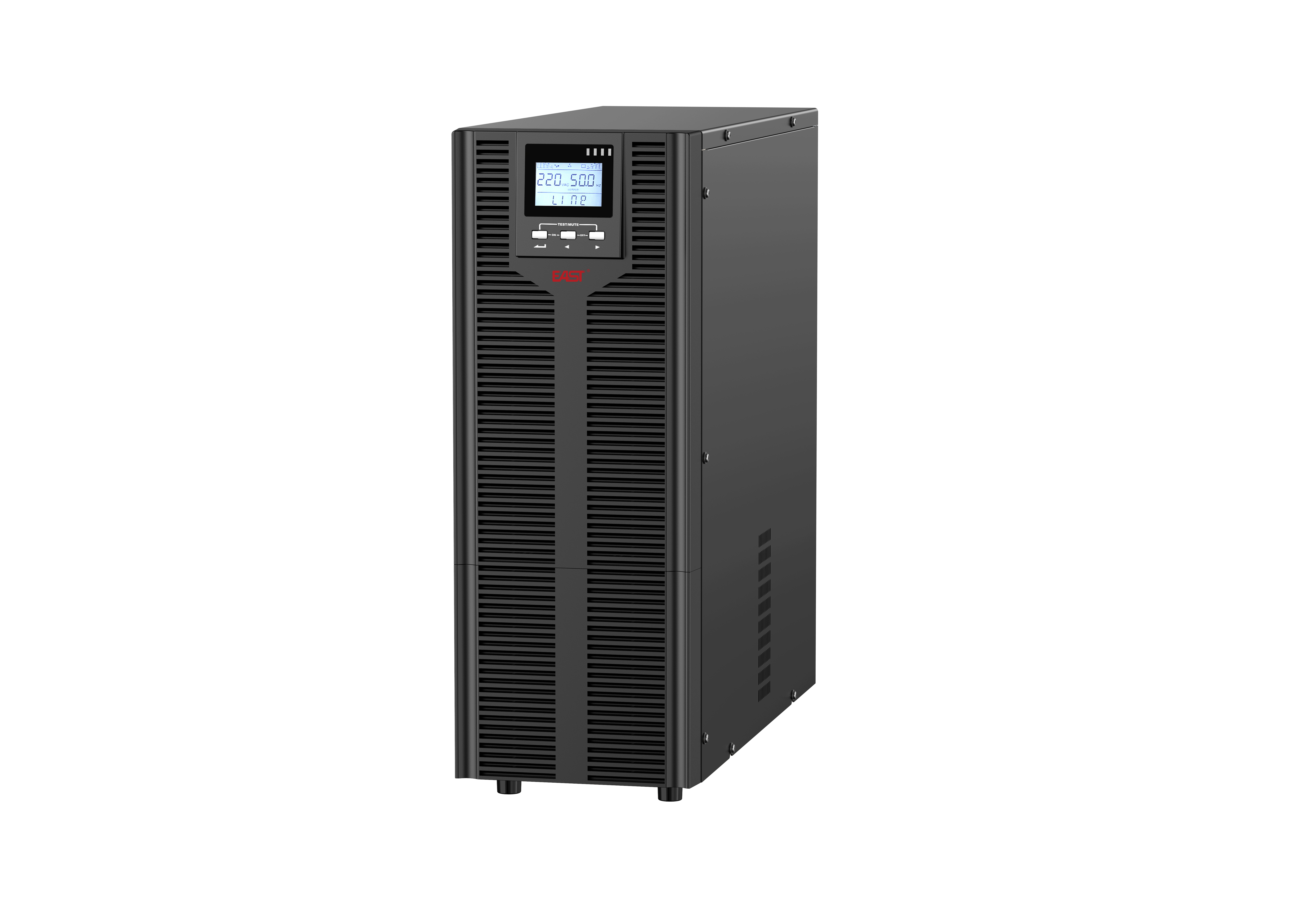 EAST უწყვეტი კვების წყარო (UPS) - 10KVA/10KW On-line Tower, 16x9AH აკუმულატორით